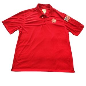 Coca Cola Red Polo Shirt for Men